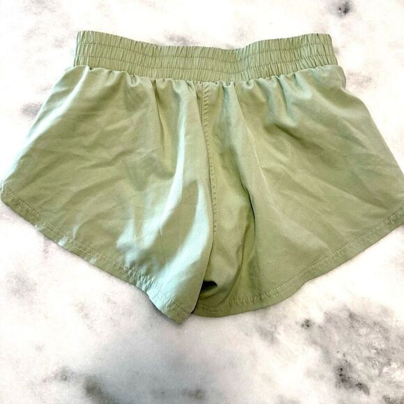 Altar'd State Revival Lined Vista Green Running Shorts Size XS - Picture 2 of 5